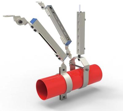 管道支撑（给排水 消防管道）